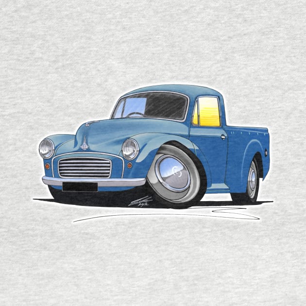 Morris Minor Pick-Up Blue by y30man5